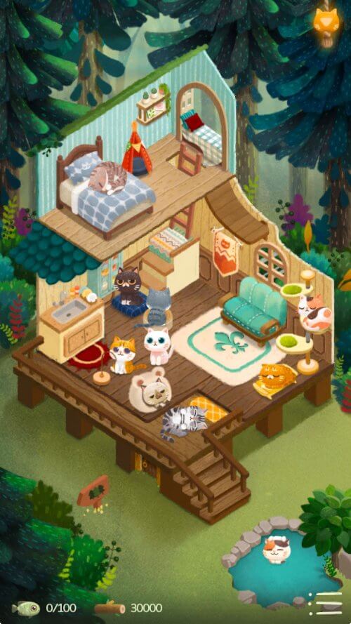 Secret Cat Forest screenshot 3