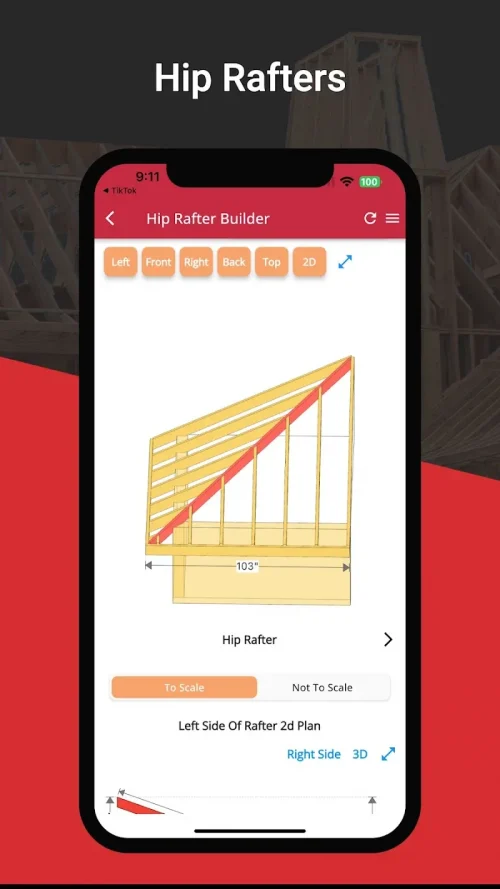 RedX Roof – Rafter Calculator screenshot 3