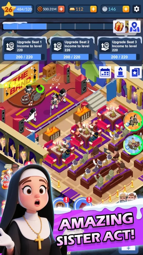 Idle Nuns Tycoon: Church Life screenshot 3