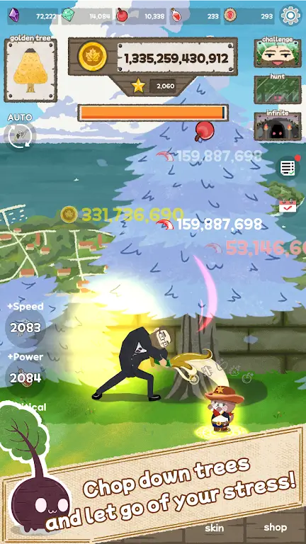 Woodcutter: Idle Clicker screenshot 3