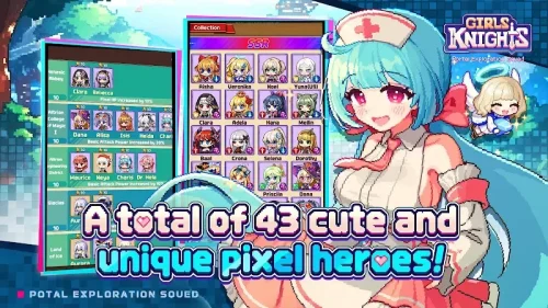 Girls Knights: SQUAD RPG screenshot 3