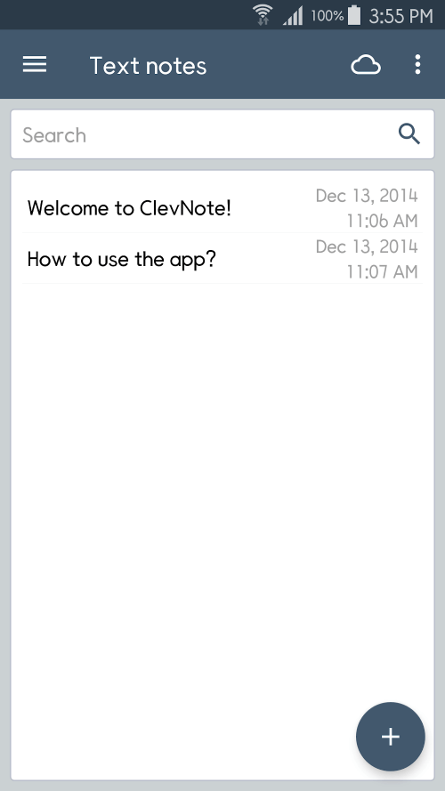 ClevNote screenshot 3