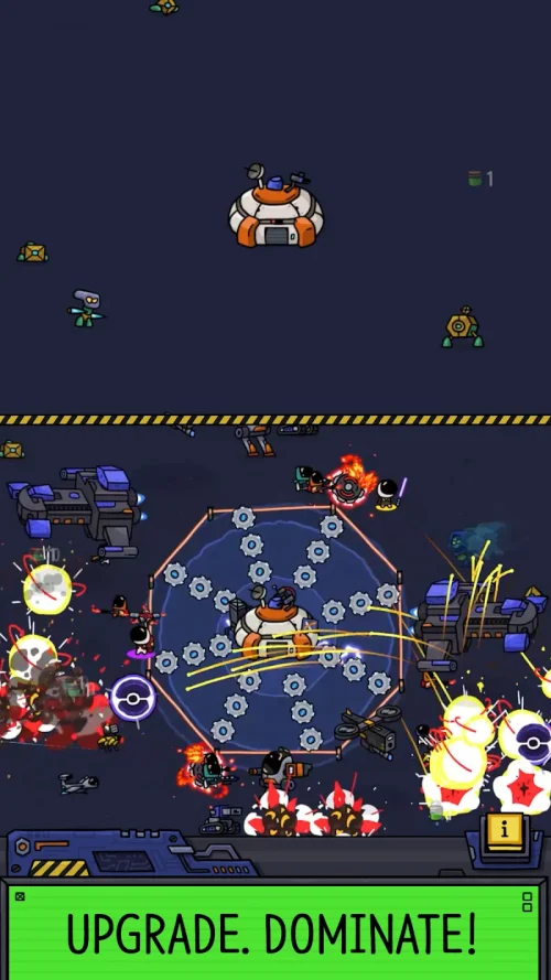 SpaceXYZ: Idle Tower Defense screenshot 3
