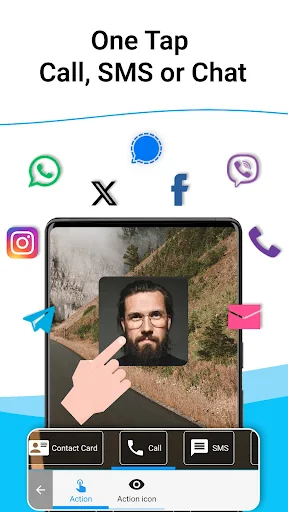 Contacts Widget MOD screenshot 3