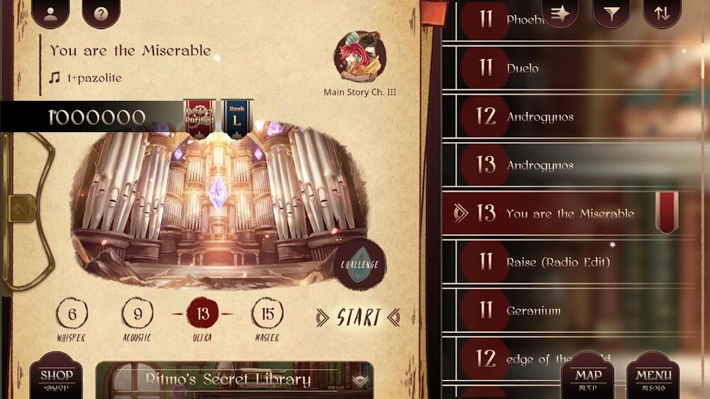 Lanota screenshot 3