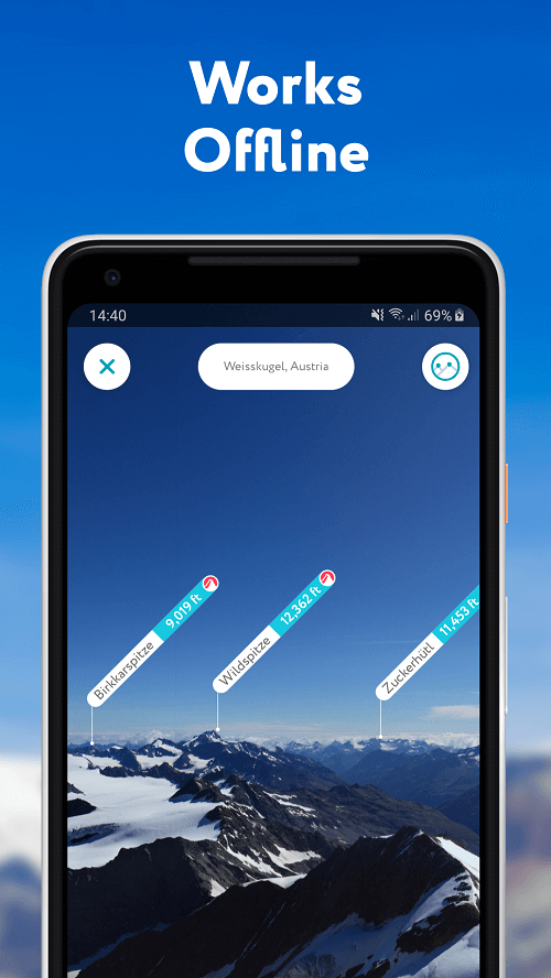 PeakVisor screenshot 3