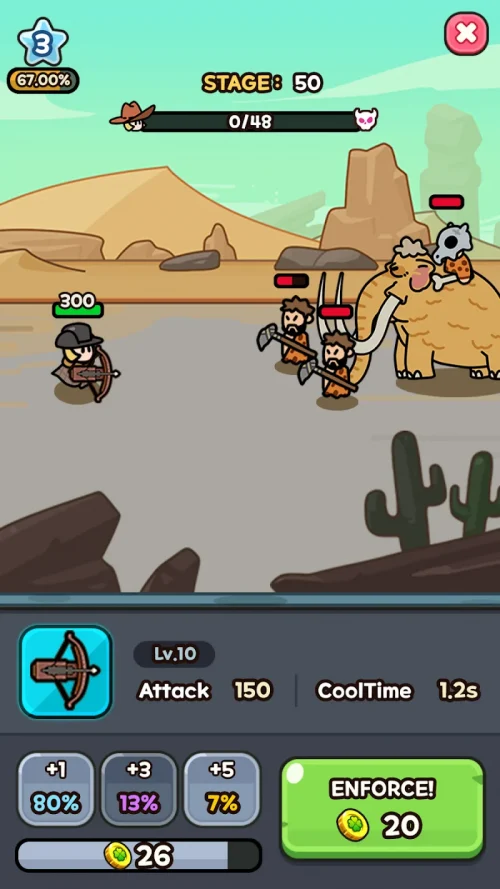Lucky Heroes! : Defense Game (Lucky Guy) screenshot 3