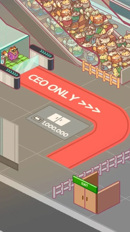 Office Cat: Idle Tycoon Games screenshot 3