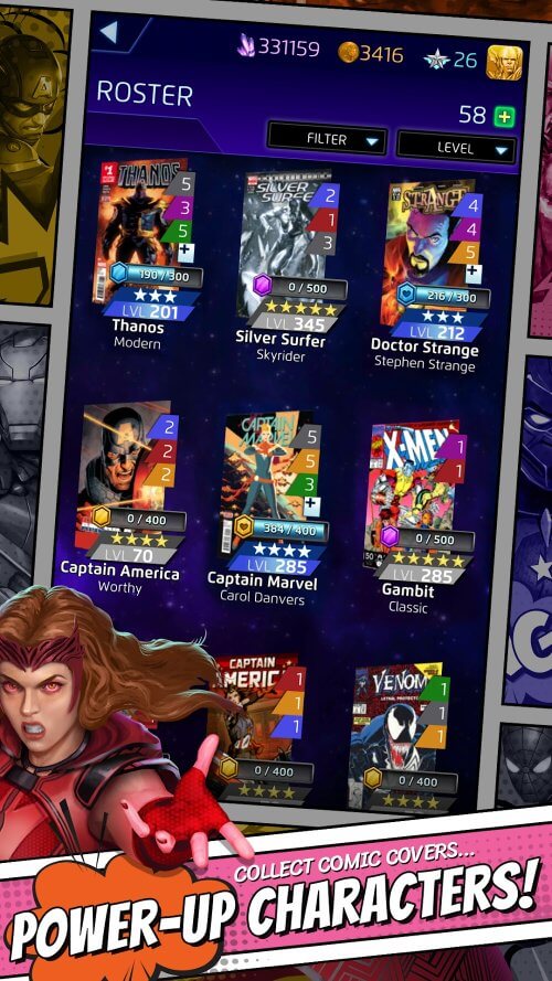 MARVEL Puzzle Quest screenshot 3