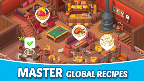Merge Cooking: Theme Restaurant screenshot 3