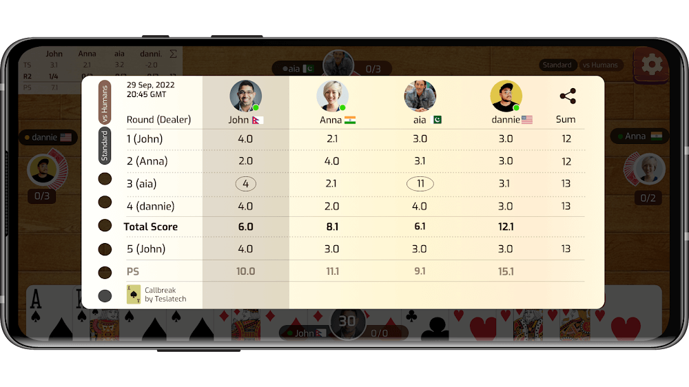 Callbreak screenshot 3