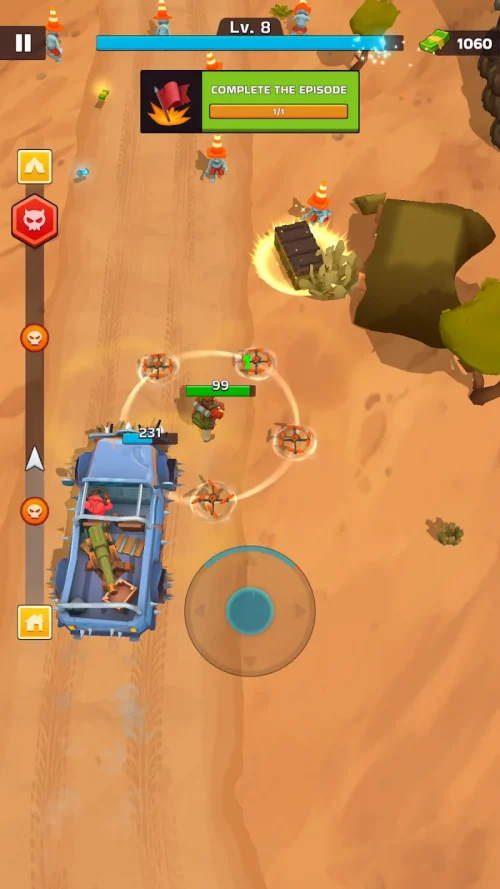 Dead Road: Zombie Highway screenshot 3