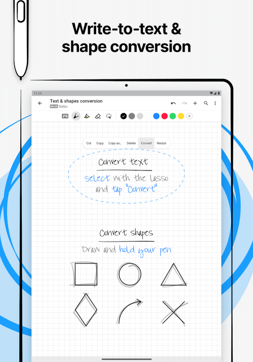 MyScript Notes for Students screenshot 3