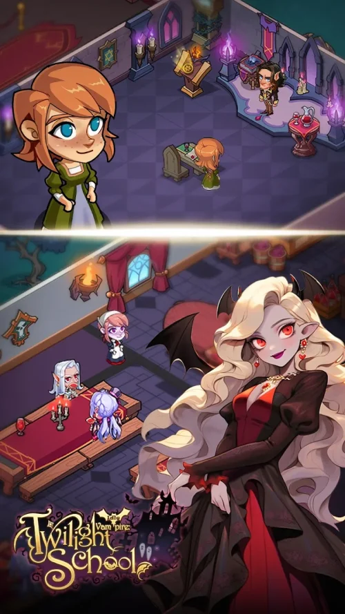 Idle Vampire: Twilight School screenshot 3