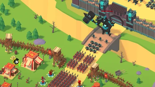 Idle Siege: War Tycoon Game screenshot 3