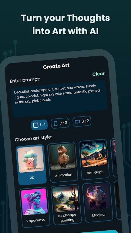 GenZArt – AI Art Generator screenshot 3