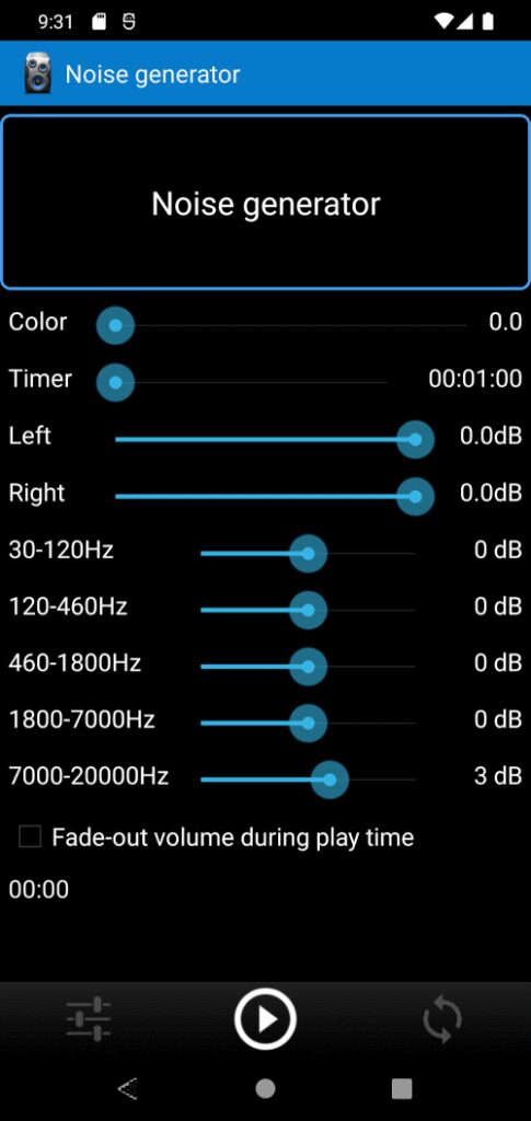 Tone Generator PRO (Frequency Generator ) screenshot 3