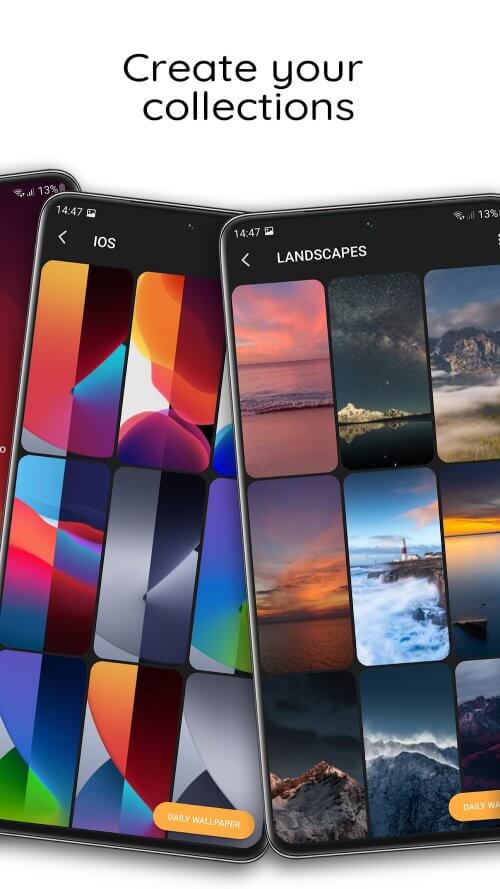 iWALL: iOS Blur Dock Bar screenshot 3