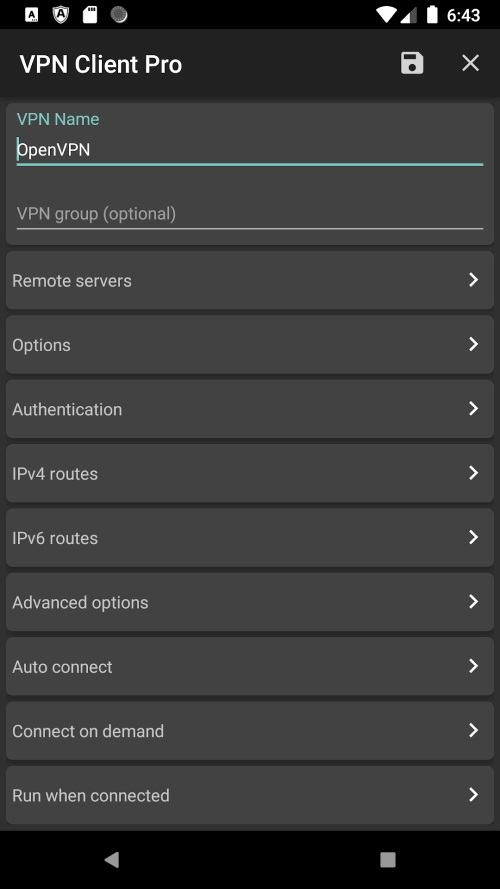 VPN Client Pro screenshot 3