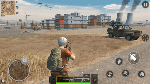 Battlestrike commando gun game screenshot 3