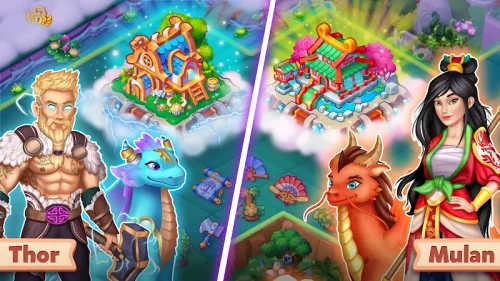 Tales & Dragons: Merge Puzzle screenshot 3