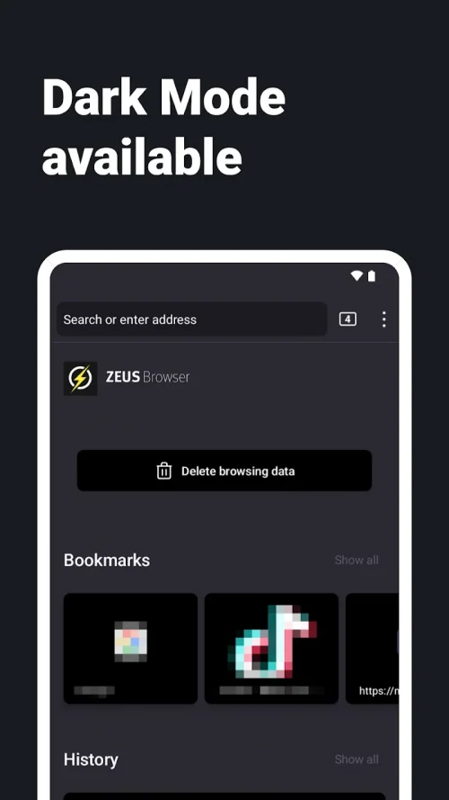 Internet Web Browser – ZEUS screenshot 3
