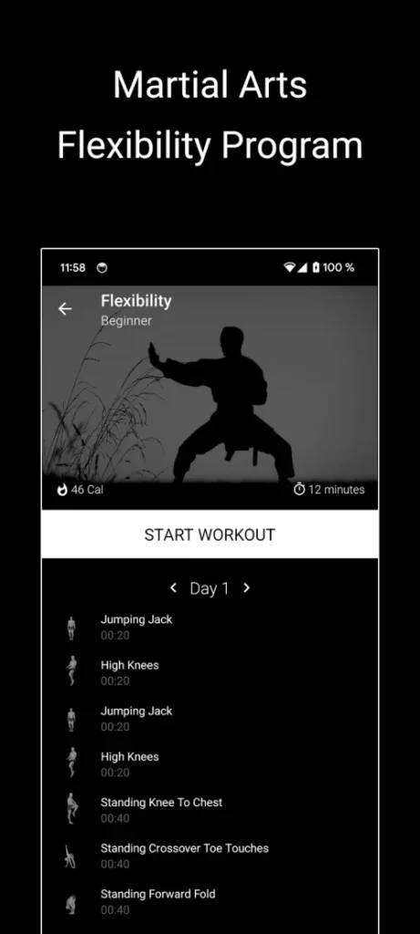 Flexibility for Fighters screenshot 3