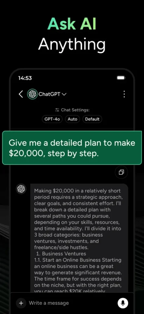 Chatbot AI Assistant – Genie screenshot 3