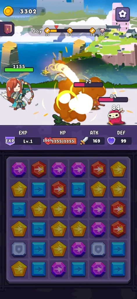 Match Heroes – RPG screenshot 3