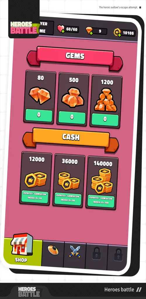 Heroes battle screenshot 3
