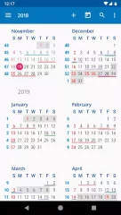 aCalendar + screenshot 3