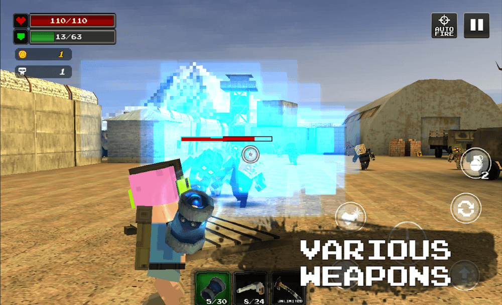 Pixel Z Hunter2 3D screenshot 3