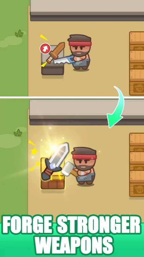 Idle Weapon Shop Tycoon screenshot 3