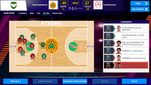 iBasketball Manager 23 screenshot 3