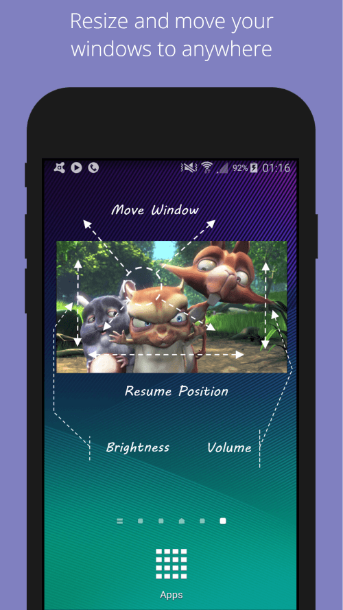 Lua Player Pro (HD POP-UP) screenshot 3