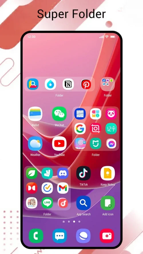 One S25 Launcher – S25 One Ui screenshot 3