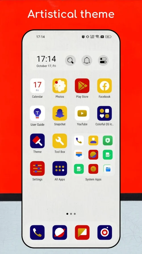 Colorful OS Launcher screenshot 3