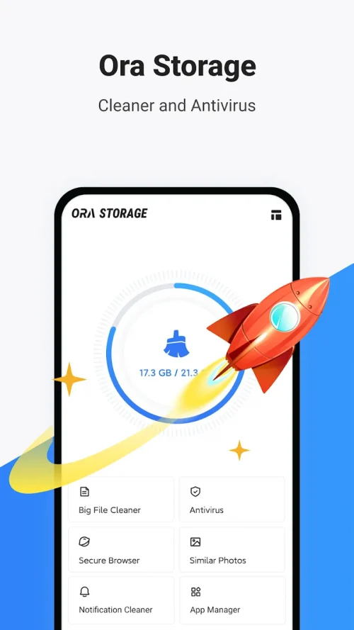 OraStorage: JunkClean/Security screenshot 3