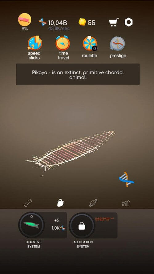 Idle Evolution: From Cell To screenshot 3