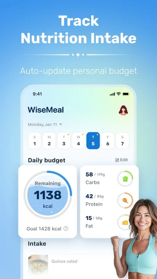 WiseMeal: AI Calorie Tracker screenshot 3