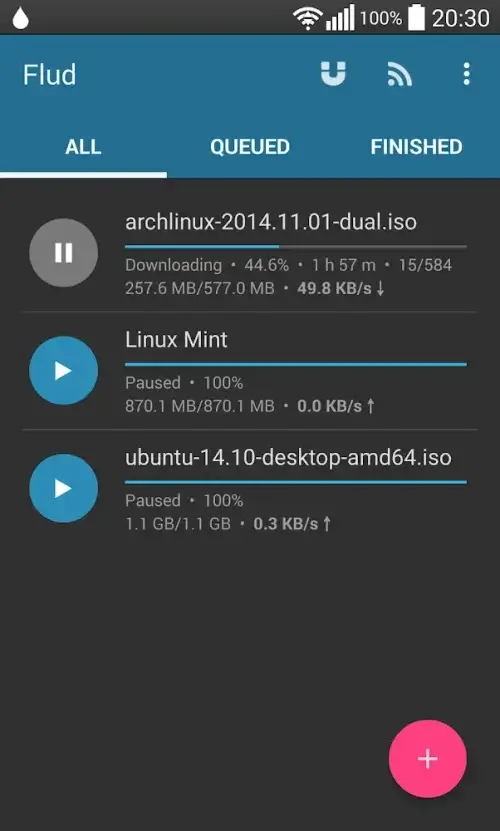 Flud (Ad free) screenshot 3