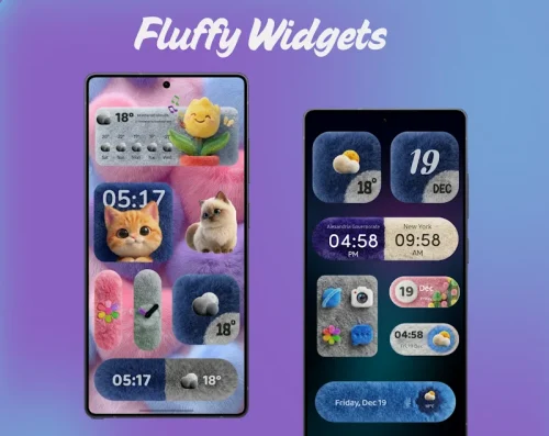 Fluffy Widgets screenshot 3