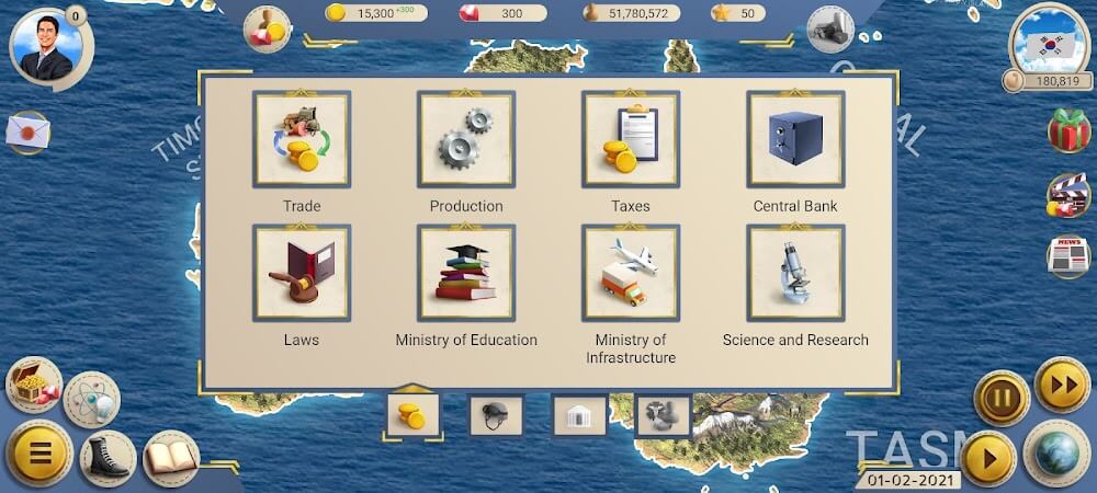 Modern Age 2 Pro (MA 2 – President Simulator PRO) screenshot 3