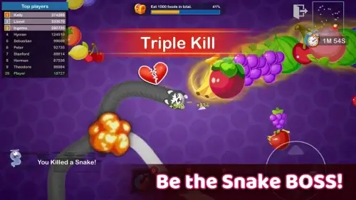Worms Merge (Snake Merge) screenshot 3