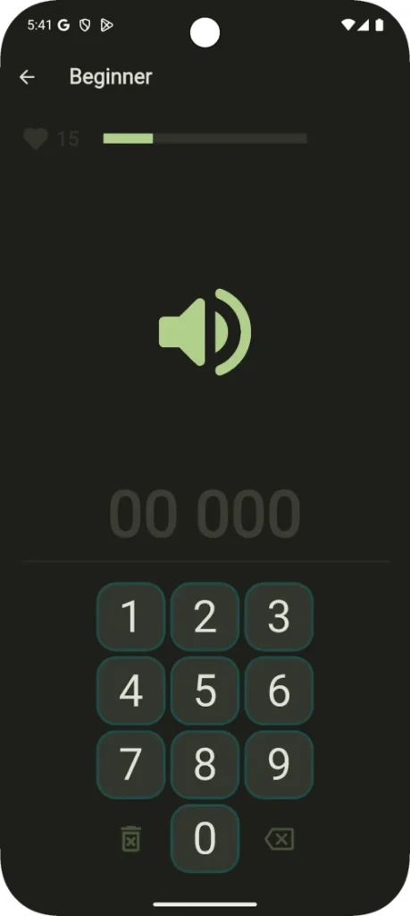 ReflexNum: Numbers | Listening screenshot 3
