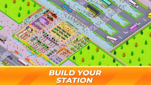 Idle Bus Station – Tycoon Game screenshot 3