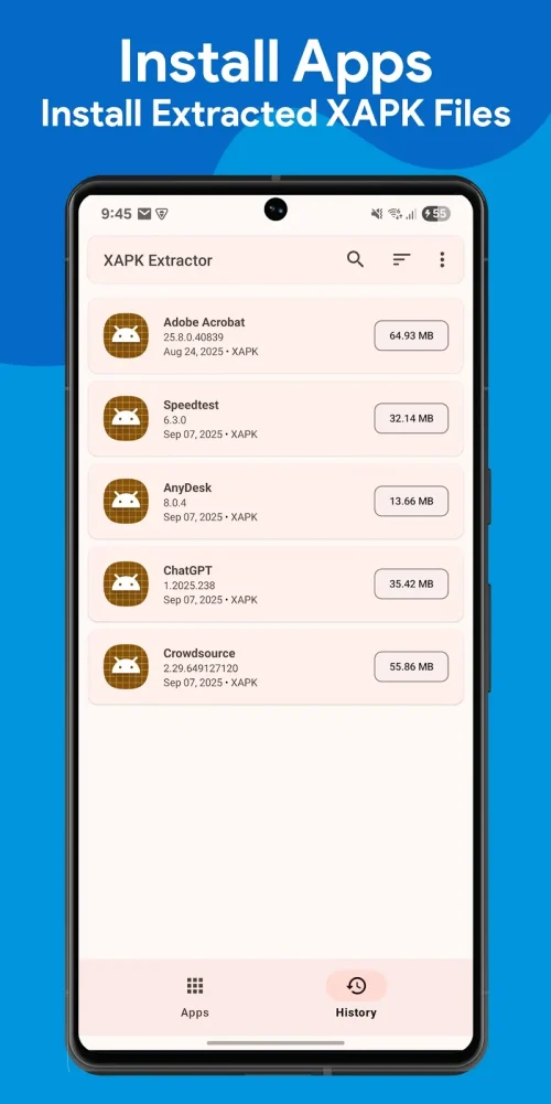 XAPK Extractor & App Analyzer screenshot 3