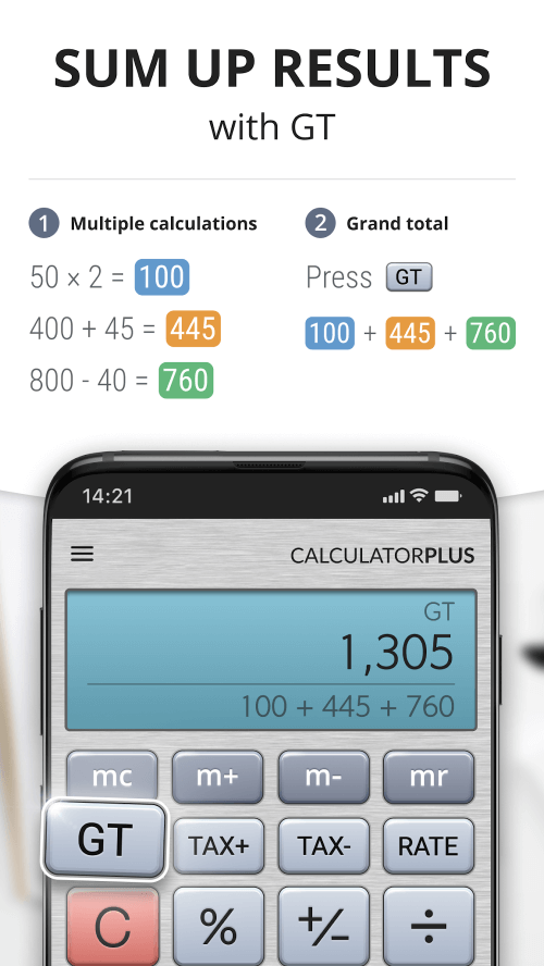 Calculator Plus MOD screenshot 3