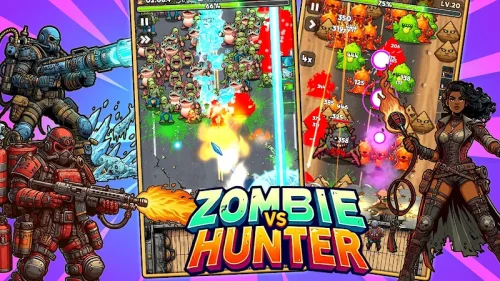 Zombie vs Hunter screenshot 3