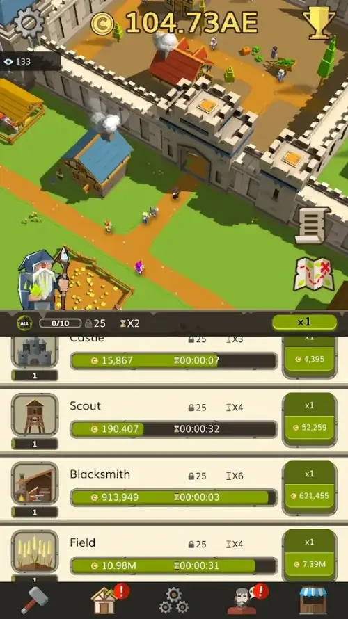 Medieval: Idle Tycoon Game screenshot 3